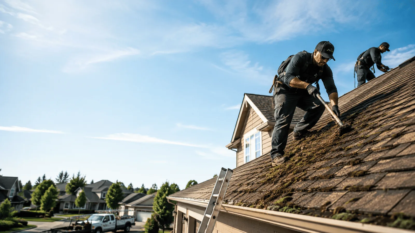 Roof Moss Removal in Landers, CA near me